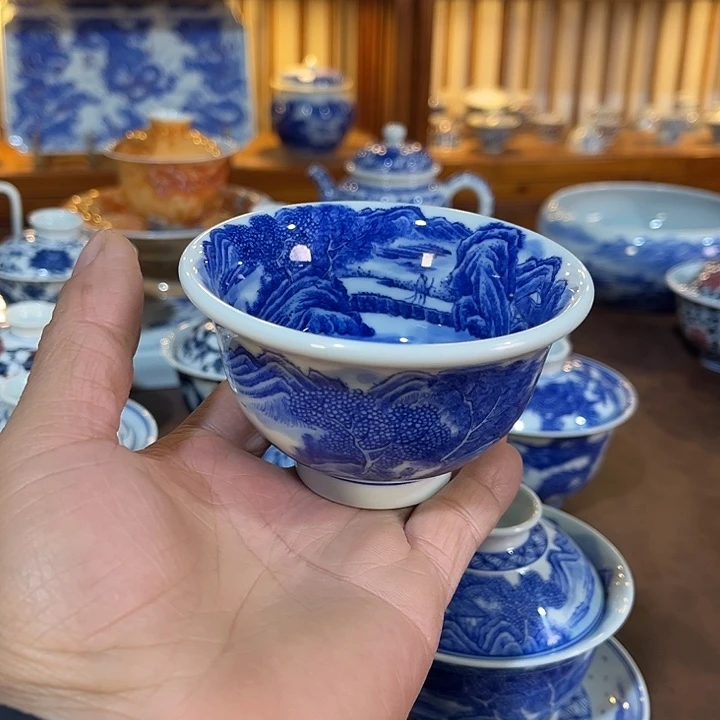 錡镇堂手工手绘杯