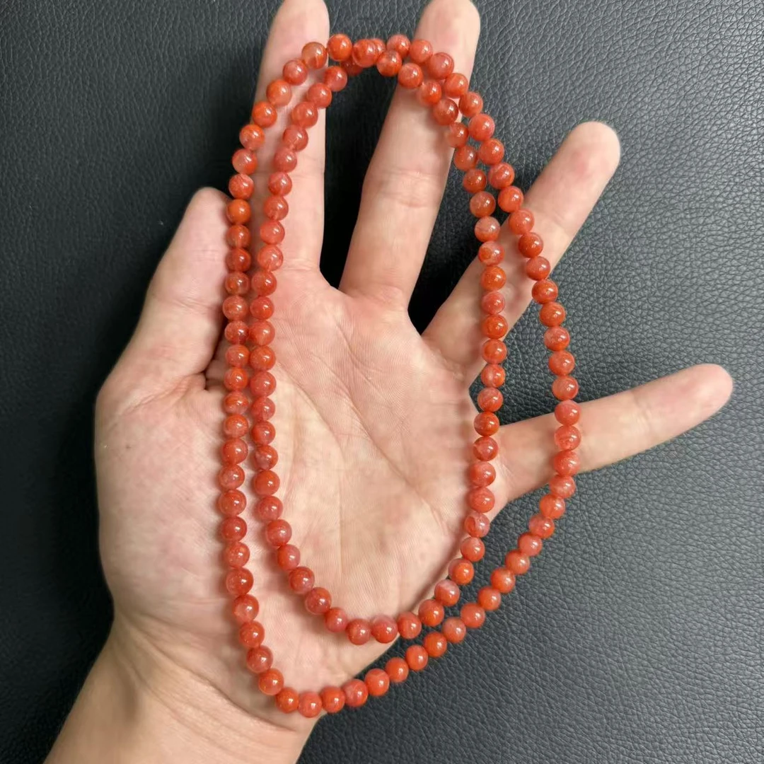 天然南红108项链—多样性发