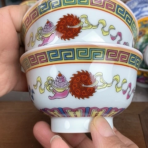 景德镇陶瓷藏式茶碗