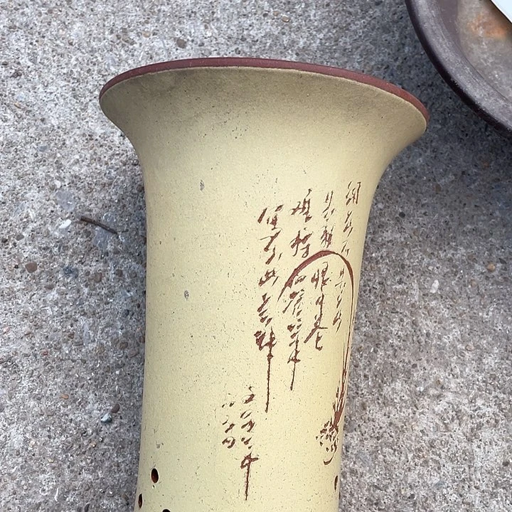 紫砂宜兴紫砂花盆3