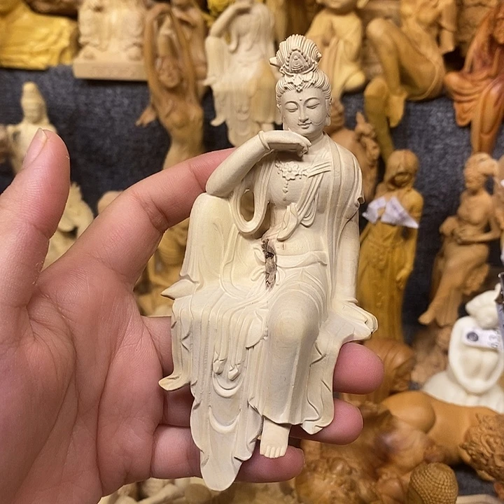 黄杨木黄杨木瑕疵观音