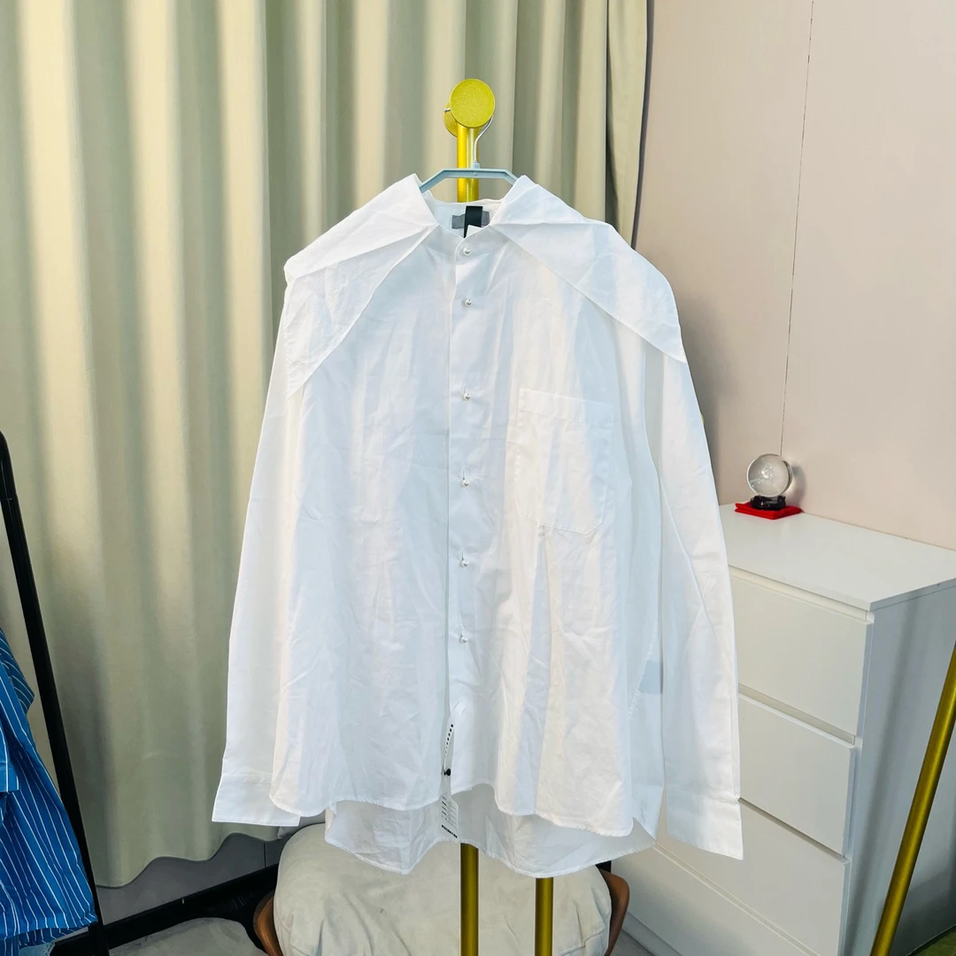 99新 DIOR/迪奥 迪奥 白色水手领衬衫 40码 99新