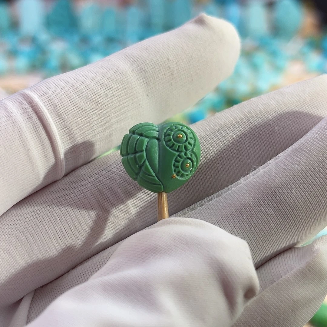 未镶嵌绿松石珠宝奇石