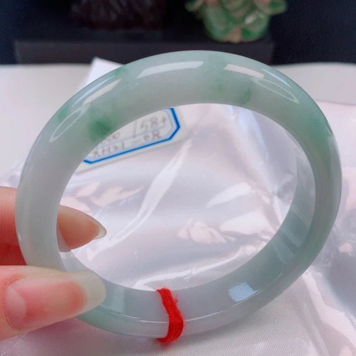 未镶嵌手镯翡翠58圈