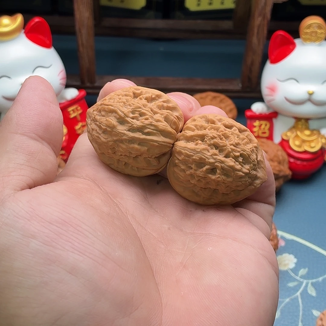 把件文玩核桃虎头