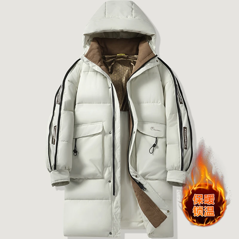 【凯家石头系列】棉衣新款宽松中长款过膝棉服加厚保暖棉袄冬季外套