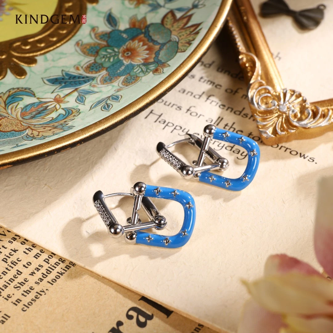 锆石（处理）CZ403XIPC-28091小众个性时尚新款百搭耳饰