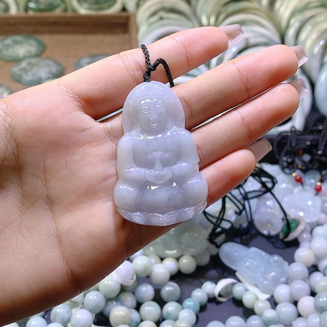 【闪购商品】颈饰未镶嵌翡翠观音