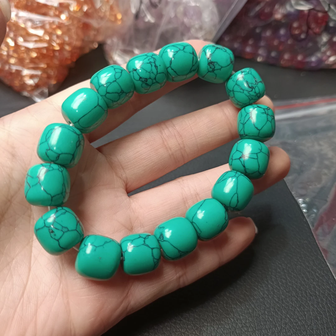 B 118 卡14 老型绿铁线松手串