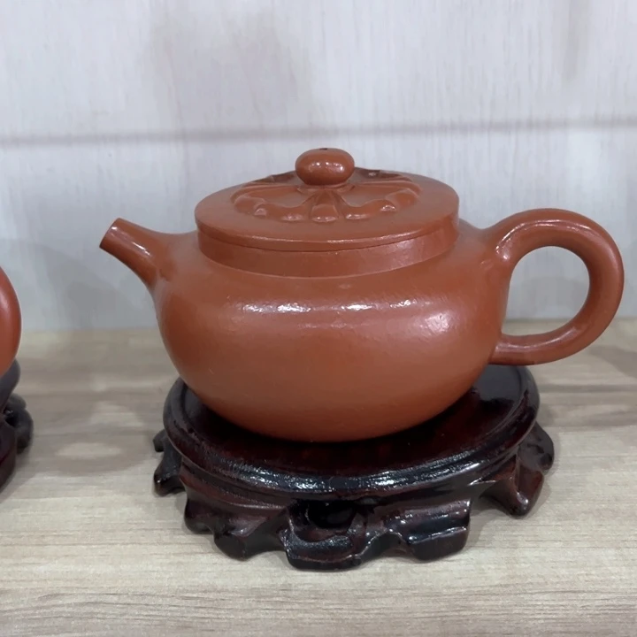 茶壶紫砂朱泥220毫升