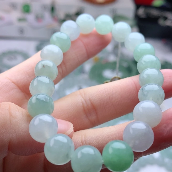 未镶嵌手链翡翠卡9.8