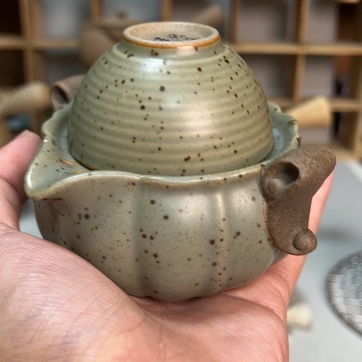 壶老段烧陶瓷茶器