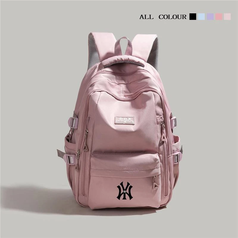 【大篱官方】时尚书包大学生纯色高中学生初中生小学生新款双肩包