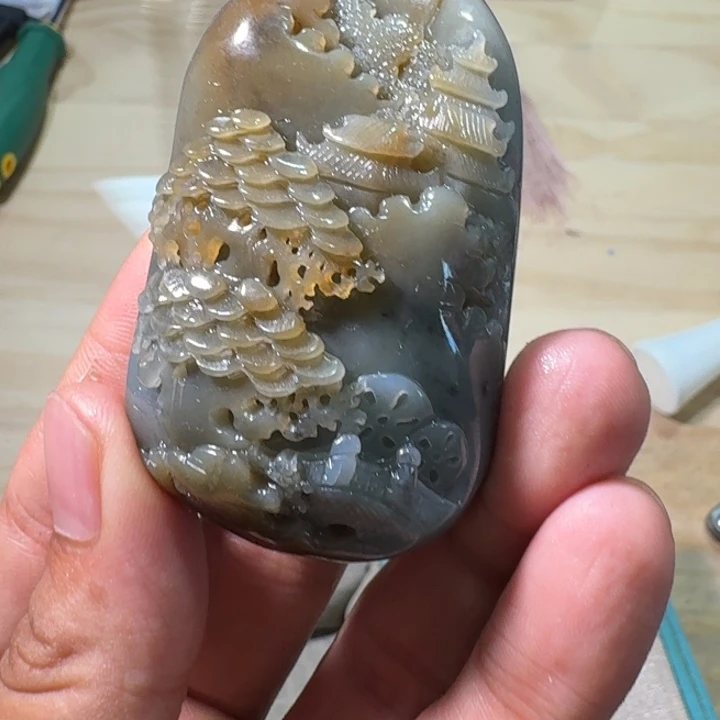 和田玉（糖玉）未镶嵌挂件