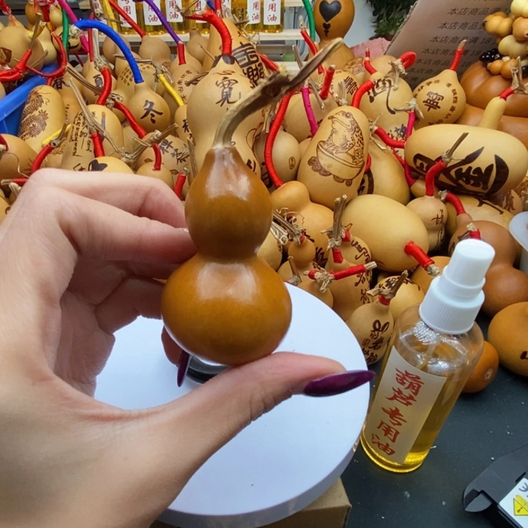 学***者香榧木葫芦工艺品