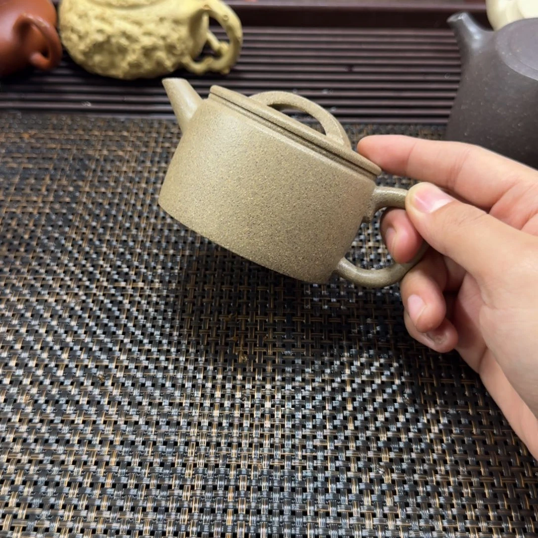 茶壶紫砂松花清段汉瓦200CC