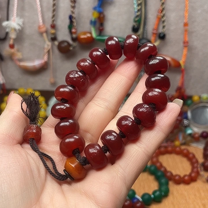 玛瑙/玉髓未镶嵌手链