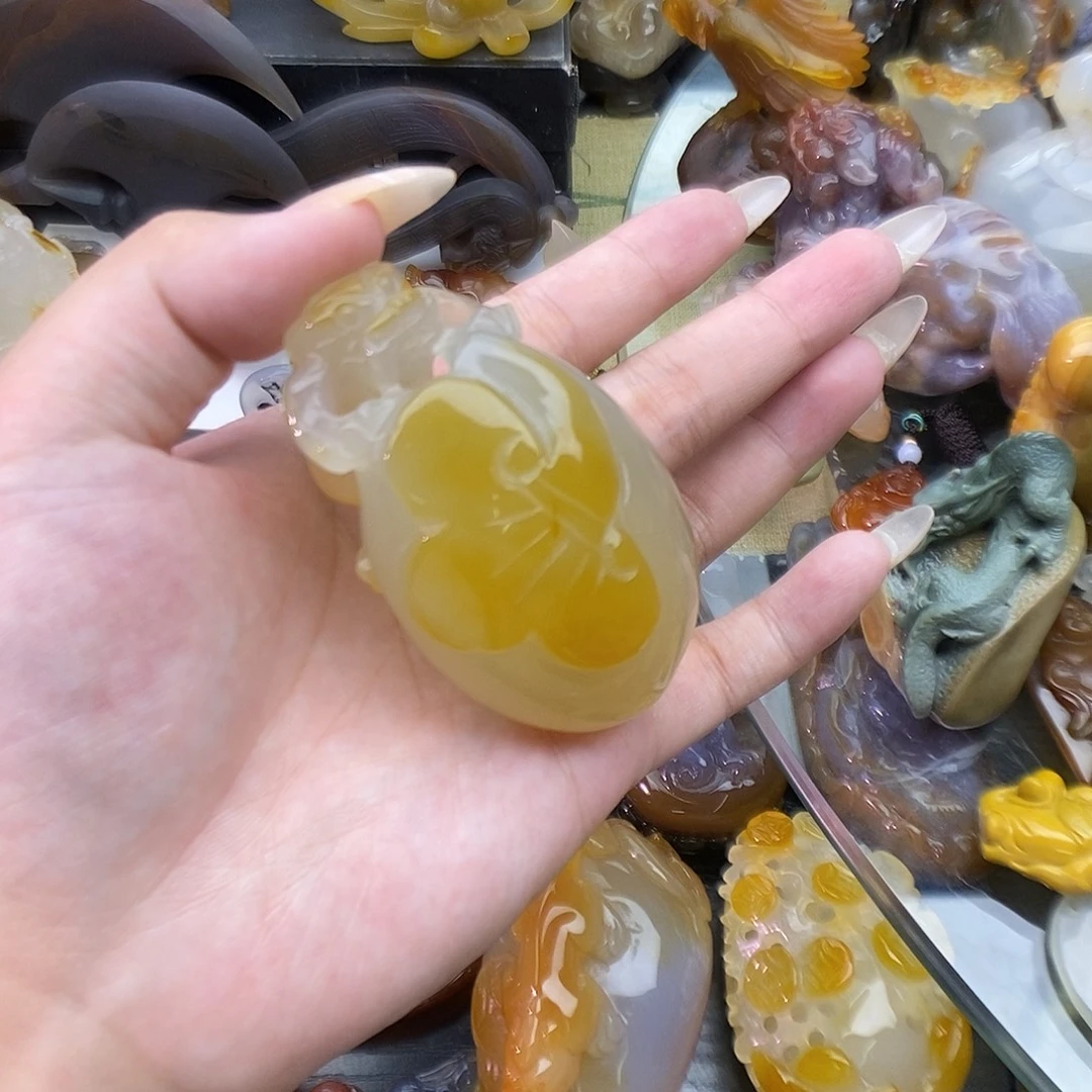 玛瑙/玉髓未镶嵌颈饰
