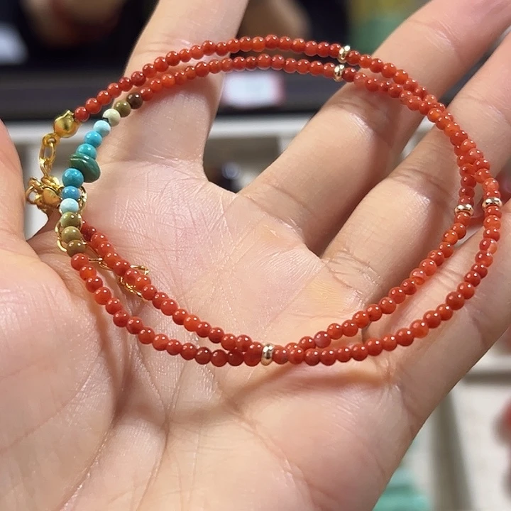 玛瑙/玉髓颈饰合金