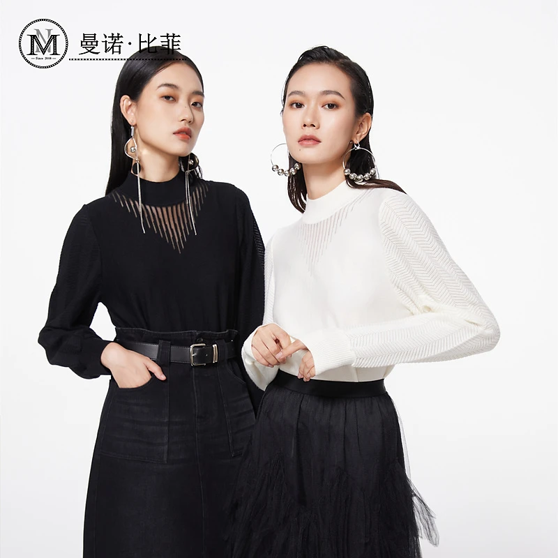 【小云总专享】圆领减龄针织衫MFCM111223