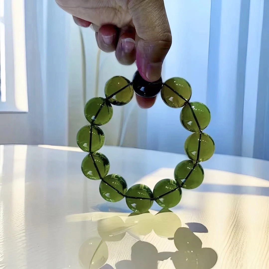 收藏级20绿茶手串