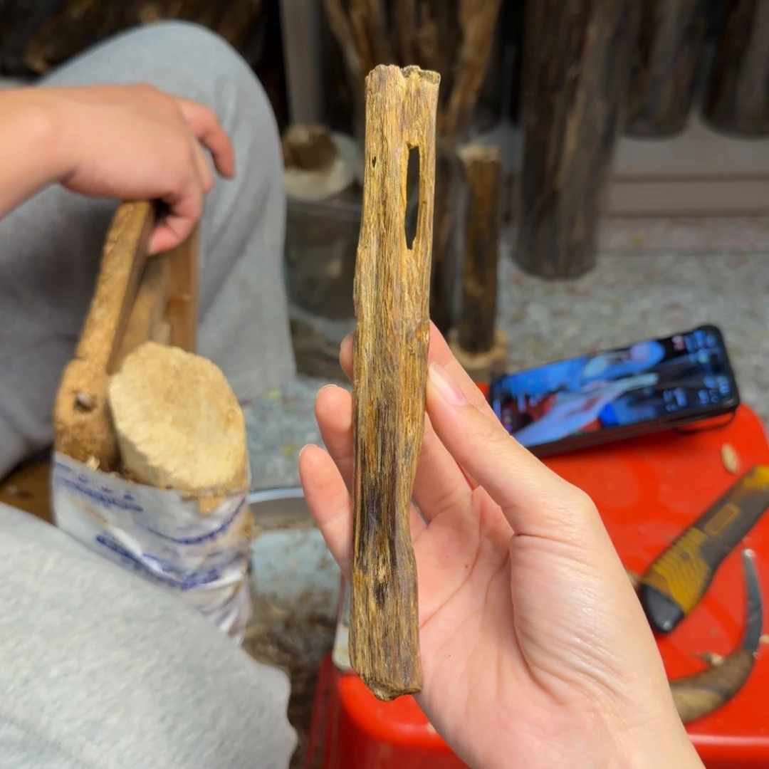 沉香沉香碎屑白棋块料16克