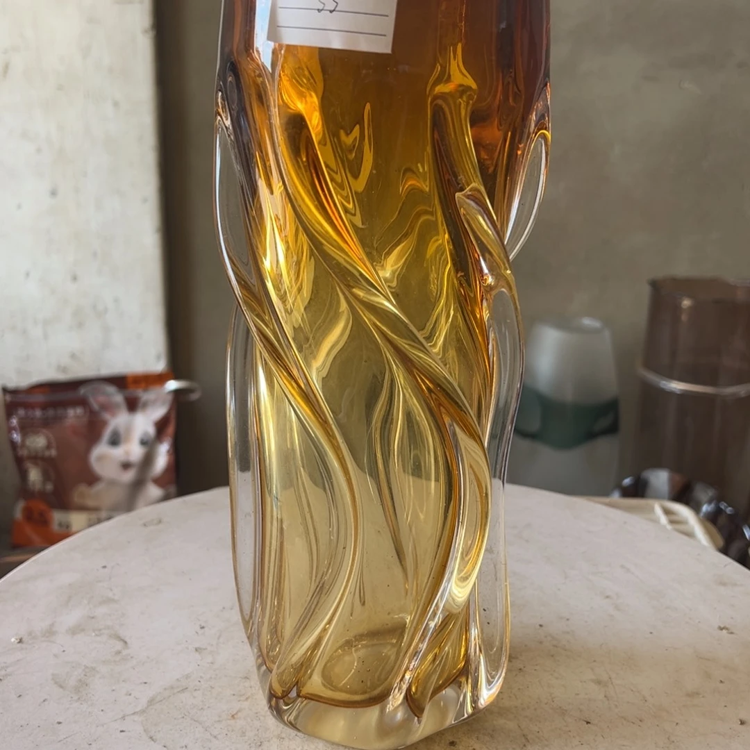 弘扬琉璃花器微瑕高度29