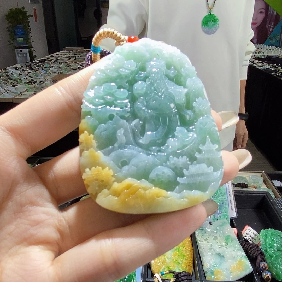 颈饰未镶嵌翡翠翡翠