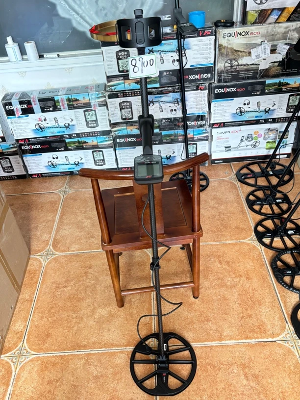 觅宝900标盘11寸金属探测器25年3月11号的机器无拆无修双码一致