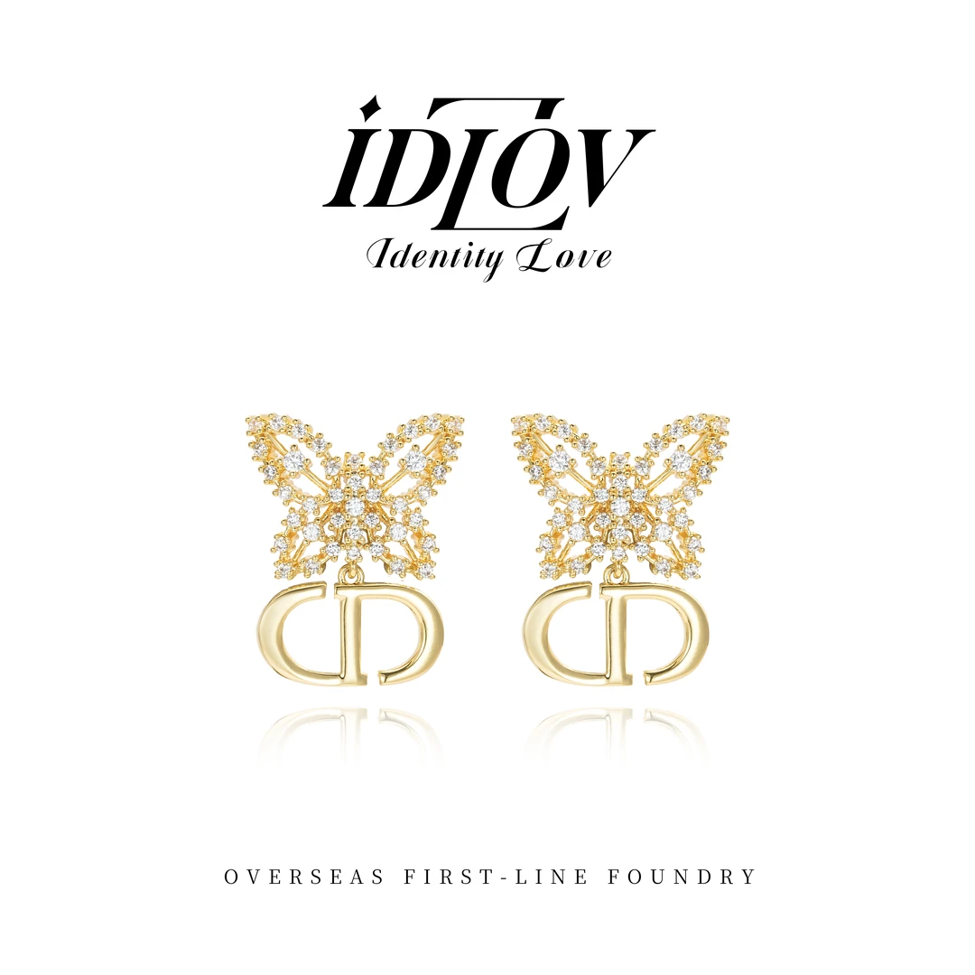 IDLOVE★外单 百搭限定耳钉 G0950