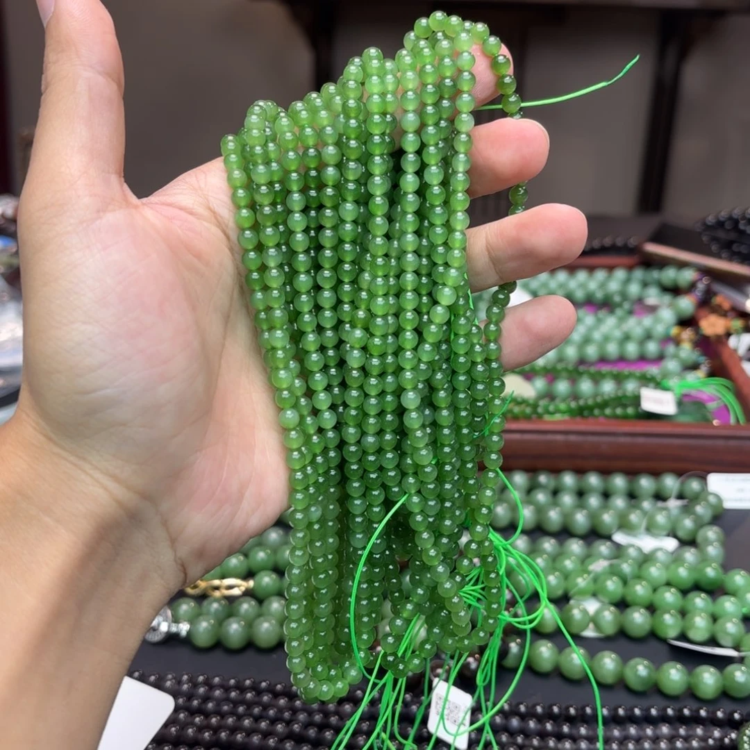 和田玉手串拍一发一多样性未镶嵌