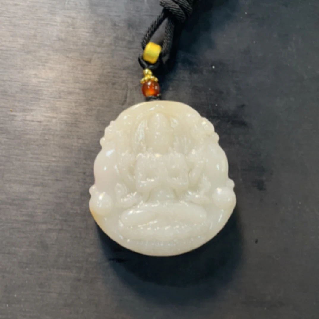 和田玉挂件未镶嵌2.19L8