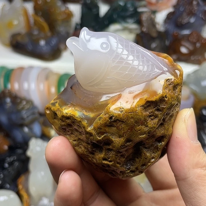 玛瑙/玉髓饰品 未镶嵌