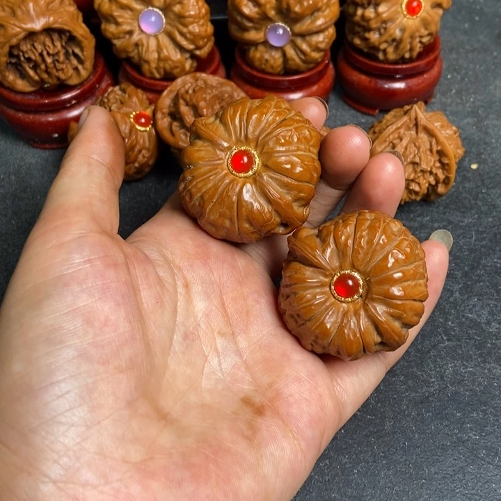 把件文玩核桃40南瓜
