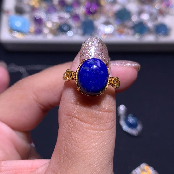 【闪购商品】银S925镶嵌戒指紫晶戒指