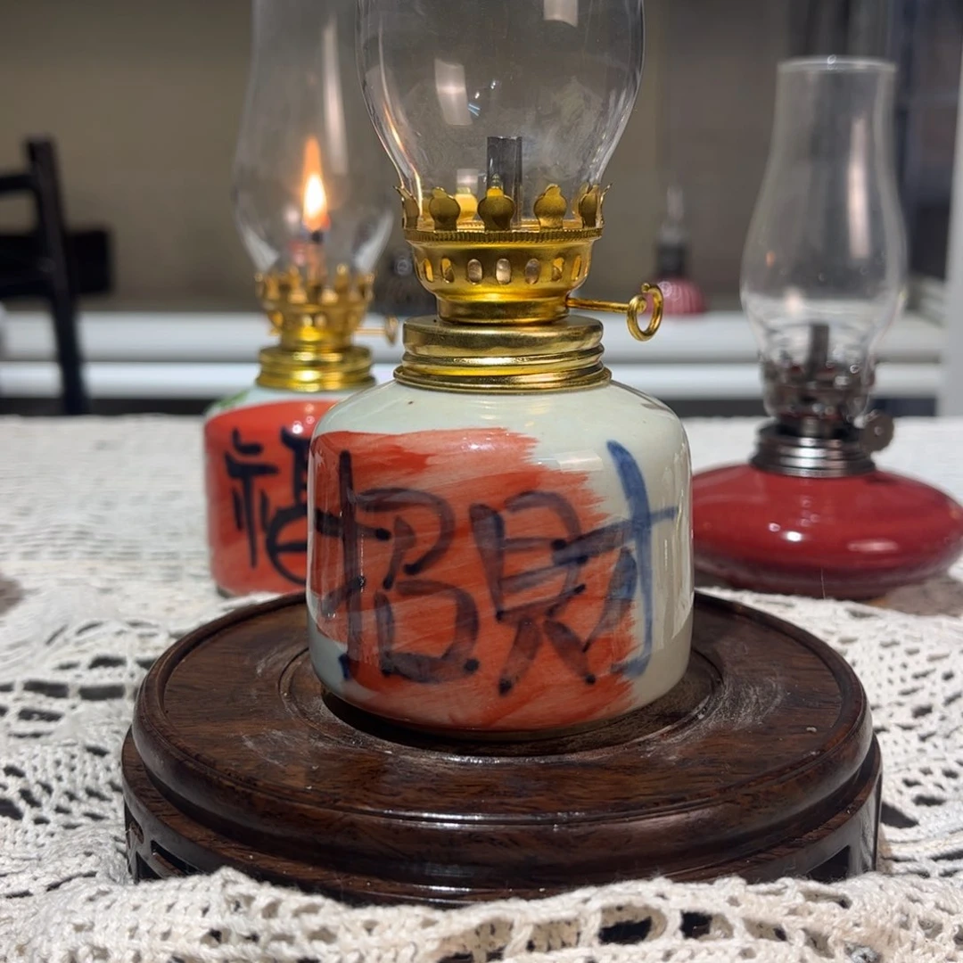 摆件景德镇陶瓷香薰灯