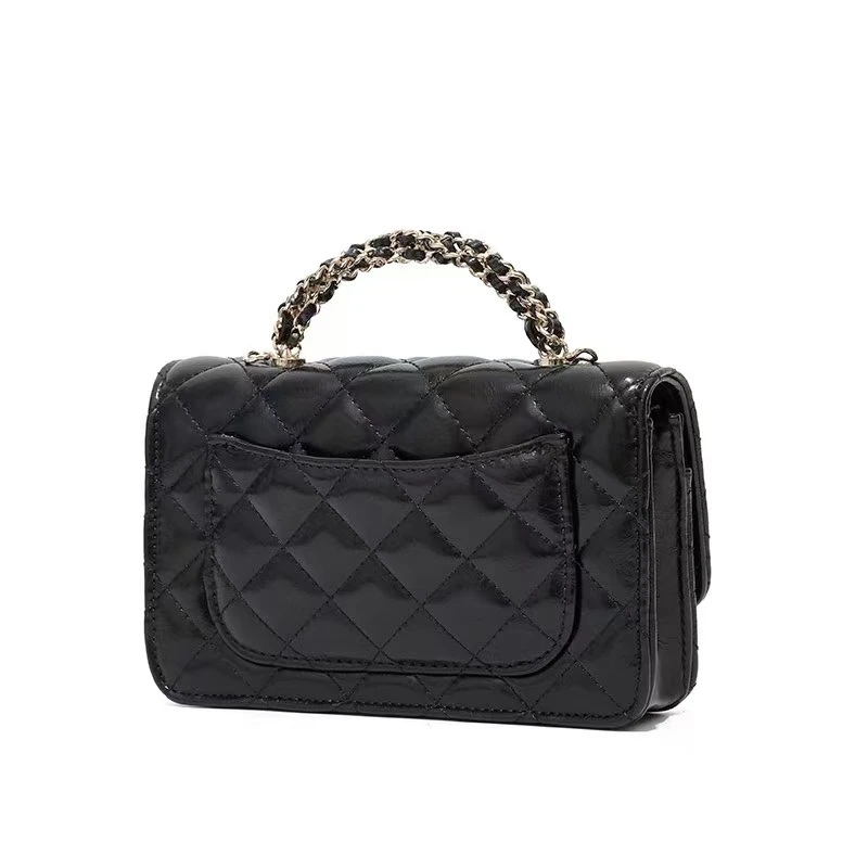 小众设计真皮女包时尚简约单肩斜挎包包001