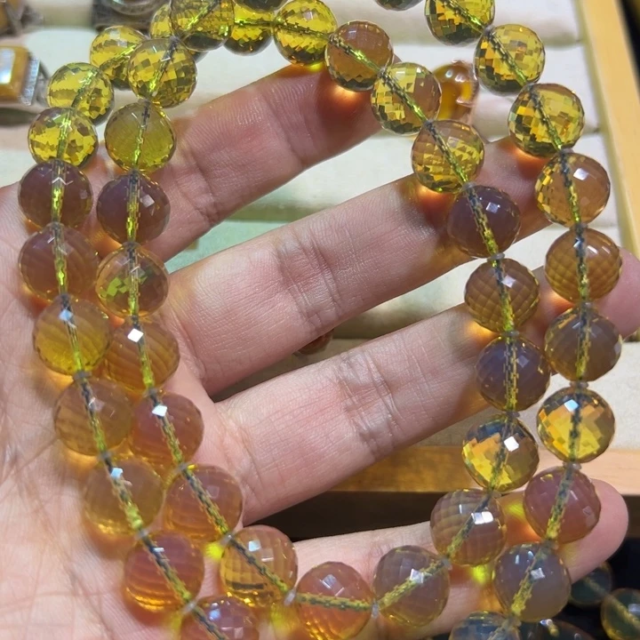 琥珀颈饰未镶嵌云*琥珀手串