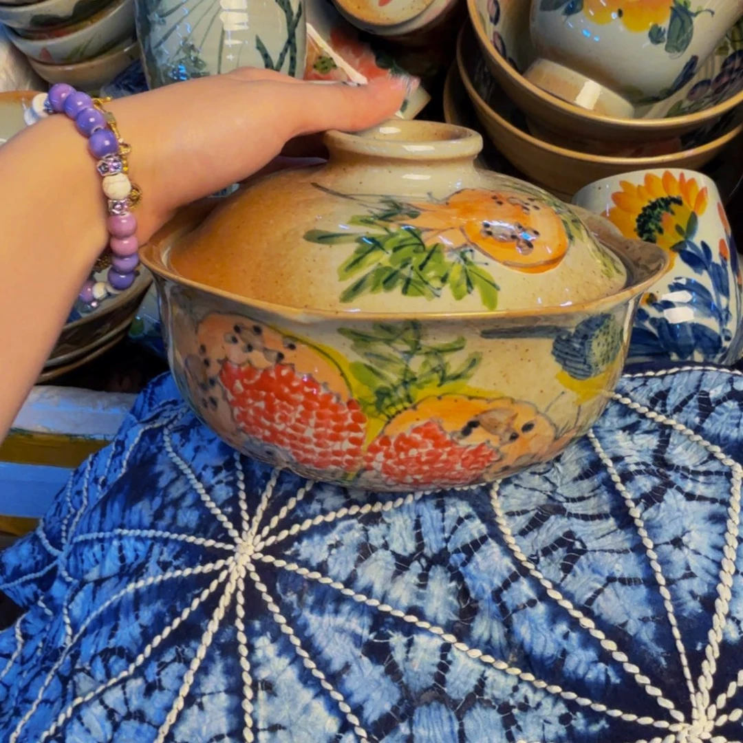 瓷片景德镇陶瓷手工手绘