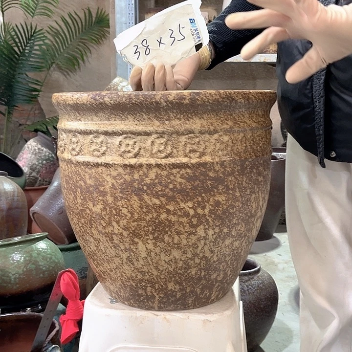 正品口无孔38/高35花盆