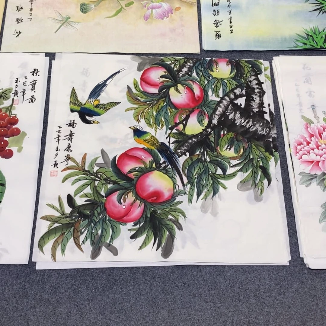 国画68✖️68画画纯手绘作品