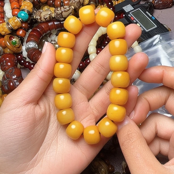 牛骨手串/手链无*牦牛骨手串