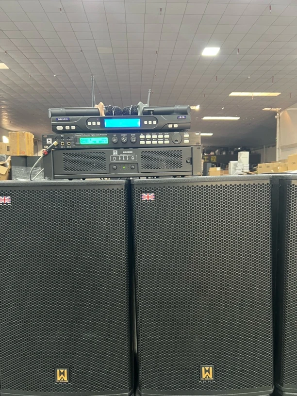 英国  15寸万星户外舞台专业四件套 加点歌机唱无界支架不包邮