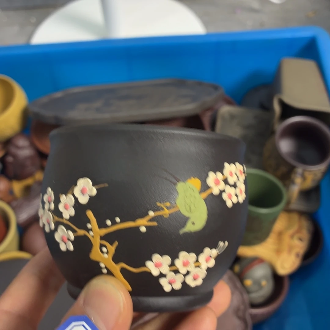茶杯紫砂瑕疵不退不换介意勿拍