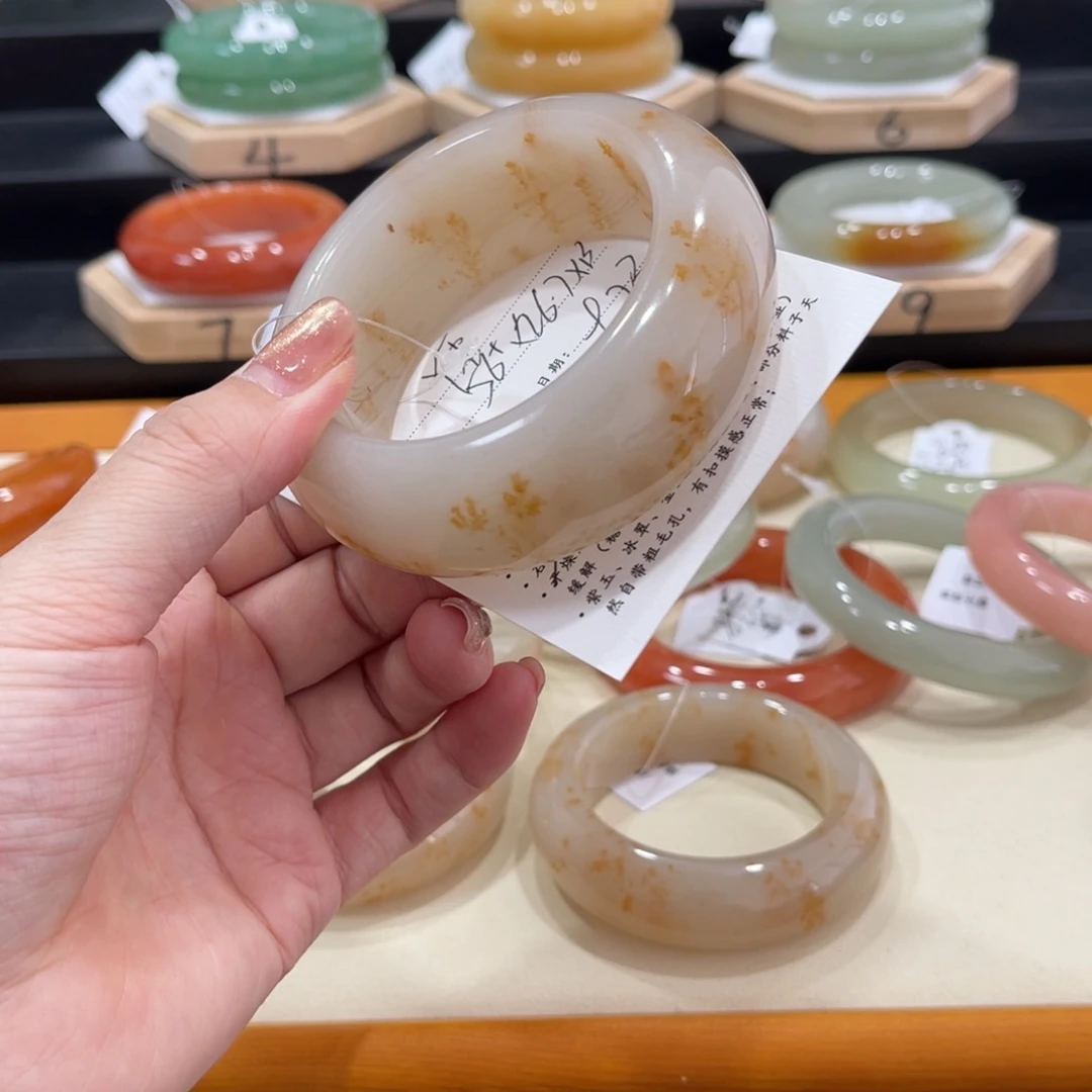 未镶嵌手镯石英质玉Y*柒