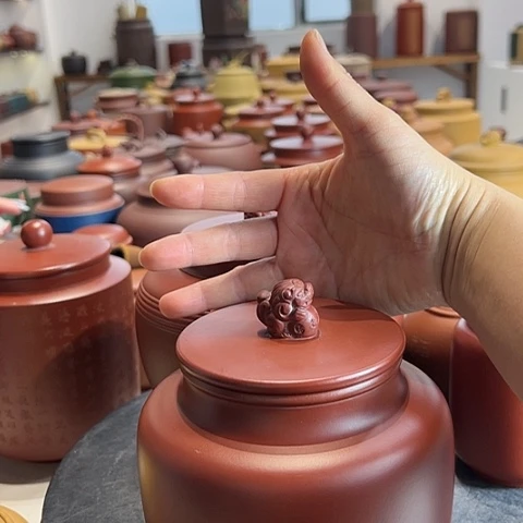 【闪购商品】紫砂茶叶罐