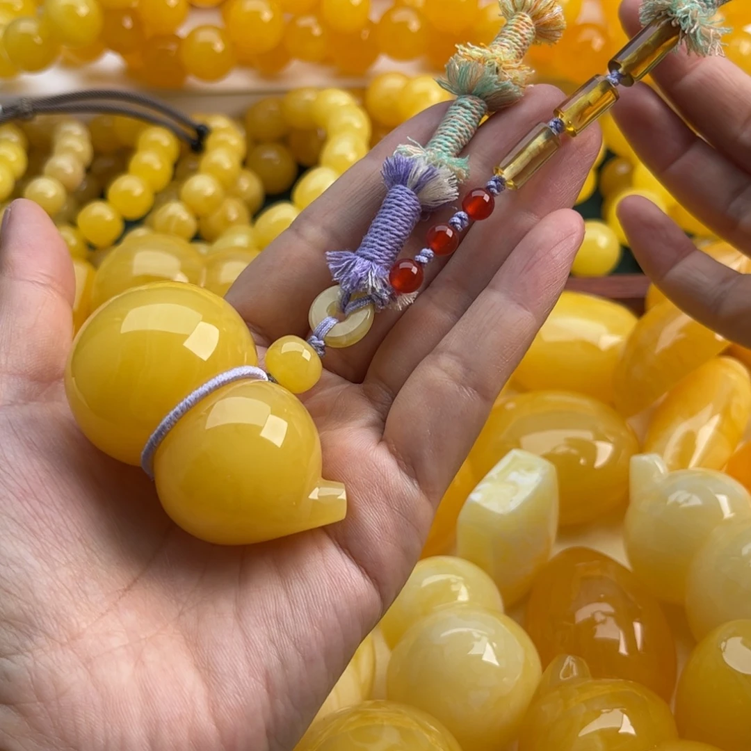 琥珀未镶嵌裸石琥珀蜜蜡