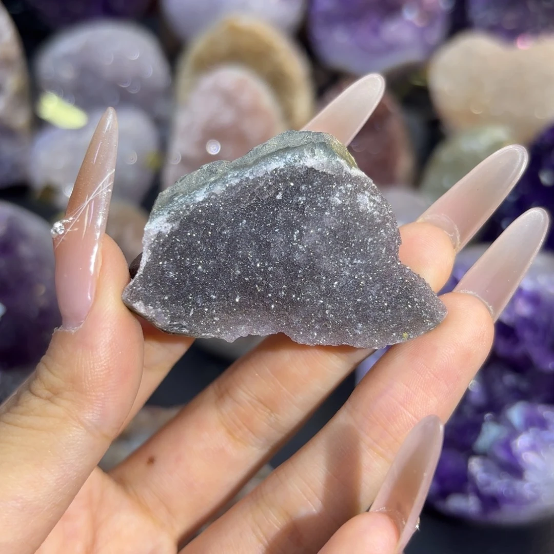 未镶嵌大型摆件（非配饰）紫晶5号原石