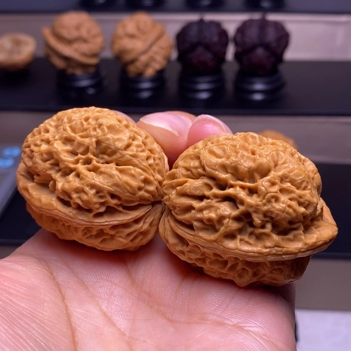 文玩核桃把件盘古大蛤蟆34