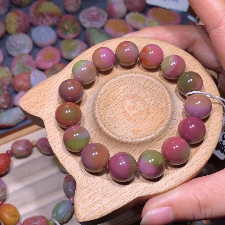 玛瑙/玉髓未镶嵌手链盐源玛瑙